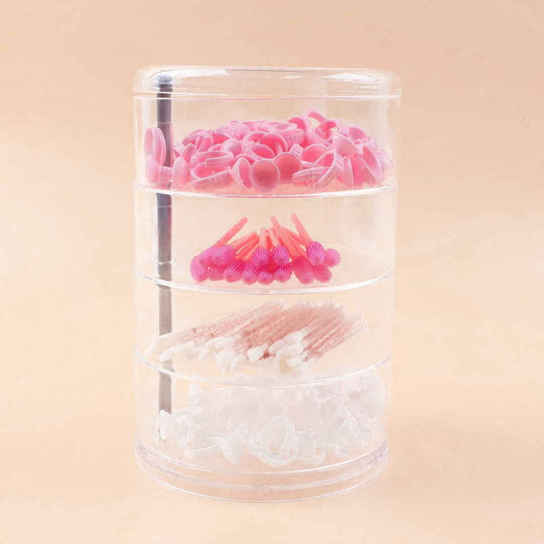 Transparent Four-layer Storage Box