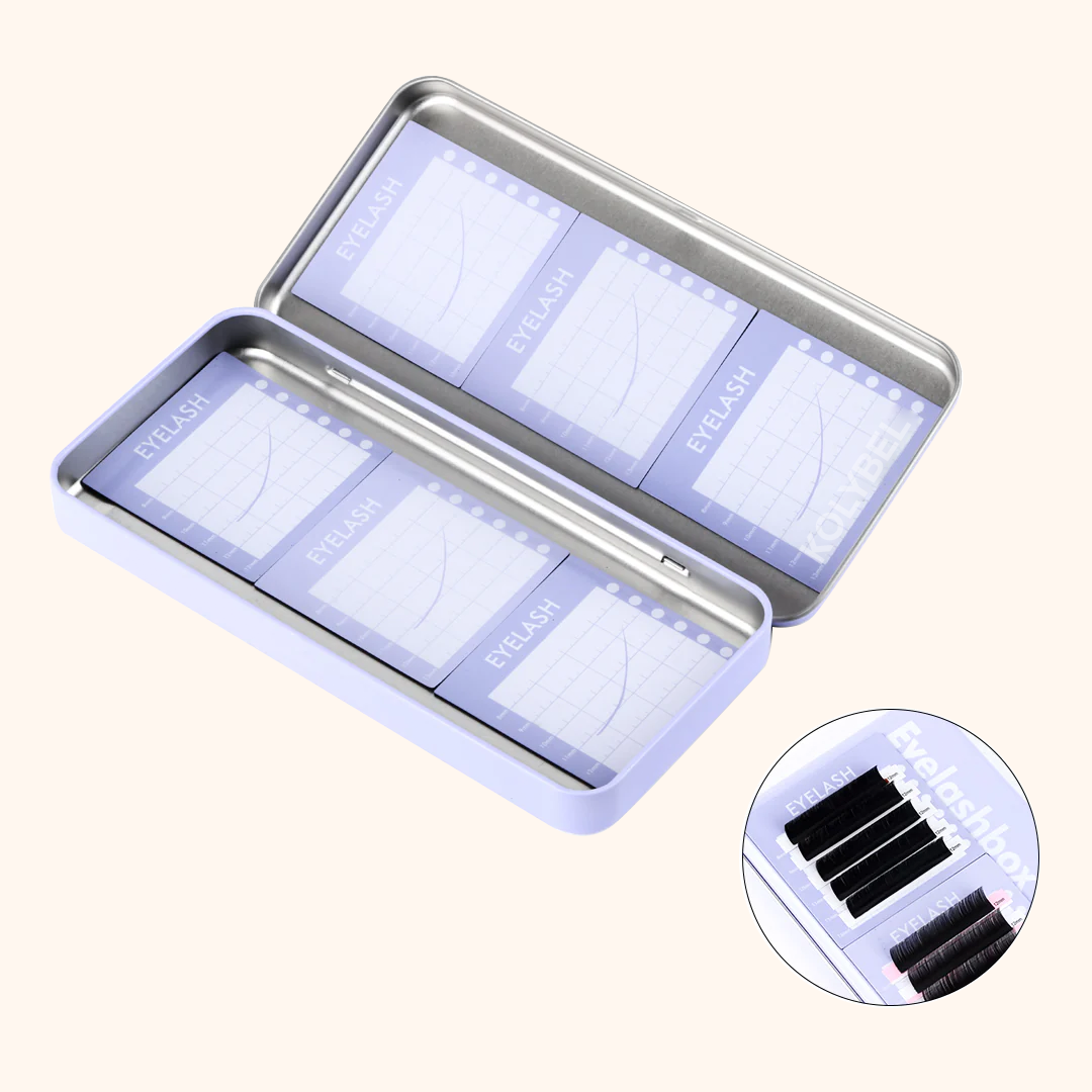 Magnetic Storage Box For Eyelash Extensions-kolybel
