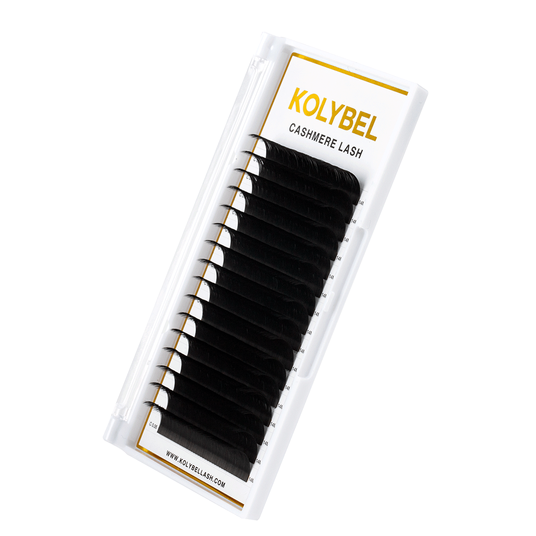 Wholesale Cashmere Lash Extensions 0.07mm(16Rows)-kolybel