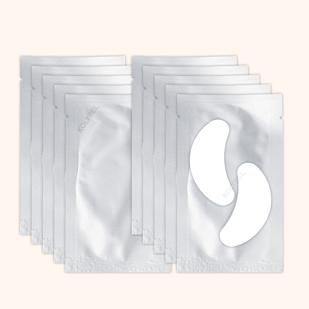 Tampons pour les yeux d'hydrogel d'humidité (10 sacs / pack)