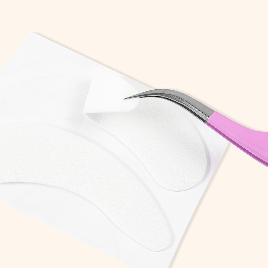 NEU Pink Bag Foam Eye Pads für Wimpernverlängerung (50pcs/Pack)