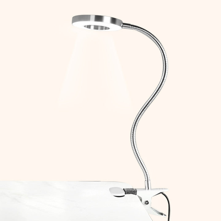 LED Round Clamp Light for Eyelash Extensions