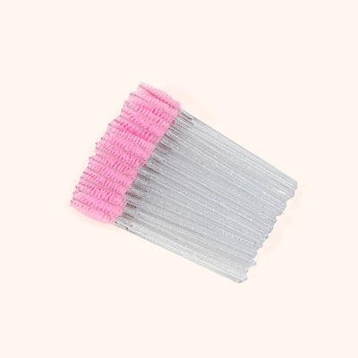 New Glitter Mascara Brush Eyelash 50pcs/Pack